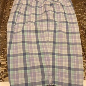 Plaid women’s shorts